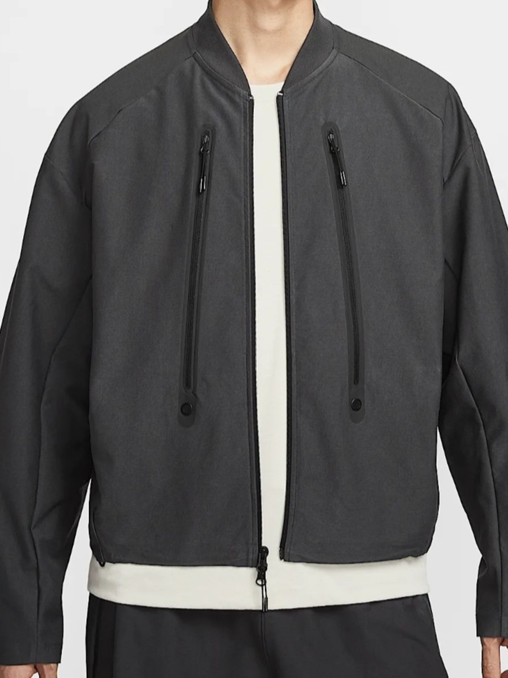 Nike Men's Black Bomber Jacket